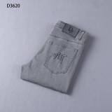 Summer New Smoke Grey Fashionable and Beautiful Tian Si Modal Cotton Men's Jeans 3620