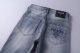 Spring/Summer Vintage Printed Light Luxury Straight Leg Non-ironing Wrinkle-resistant Trendy Jeans P6106