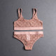 Adult women's split swimsuit bikini Pink GU662