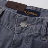 Spring/Summer New High-end Brand Smoke Grey Elastic Comfortable Men's Jeans L711