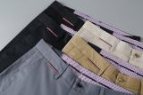 New Spring/Summer Tencel Modal Cotton Fine Twill High Quality Fabric Straight Tube Business Non-ironing Wrinkle-resistant Men's Pants 9909
