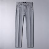 Summer New Smoke Grey Fashionable and Beautiful Tian Si Modal Cotton Men's Jeans 3620