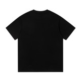Adult 2024 Summer New Men's Letter Print Casual Short-sleeved T-shirt