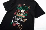 Adult 2024 Spring New Men's Graffiti Short Sleeve T-Shirt