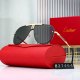 New Metal Texture Curved Design With Gradient Lenses High-end Light-luxury Fashion Travel Sunglasses 27464