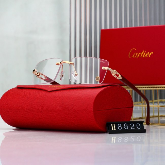 2024 Hot-selling Metal Texture Frame Square Lens Light Luxury Elegant Fashion Tourism Sunglasses 8820