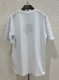 Adult 2024 Spring New Men's Heavy Duty Embroidery Short Sleeve T-Shirt White