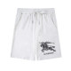 Adult 2024 New Men's Embroidered Classic Logo Shorts White 718#202468