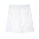 Summer Men's Adult Fashion Cartoon Printed Cotton Sweat Shorts White 726#202468