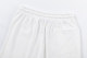 Summer Men's Adult Full-printed logo Cotton Sweat Shorts White T06#202478