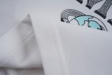Summer Men's Adult Simple Print Cotton Sweat Shorts White 728#202468