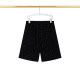 Summer Men's Adult Fashion Double-sided Printing Cotton Shorts Black T08#202478