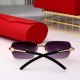 Panthere New Retro Light-luxury Gradient Diamond Lenses High-end Stylish Business Sunglasses 8806