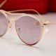 Hot-selling Metal Texture Pearl Decoration Gradient Circular Lenses Cute Travel Sunglasses 0816