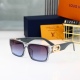 Link Retro Luxury Gradient Lens Fashion Versatile Sunglasses 32047