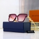Eege Simple Fashionable Chain-like Gold Textured Frame Travel Versatile Sunglasses 9258