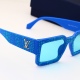 Clash Cool Avant-garde Frame Solid Color Lenses Fashionable Versatile Sunglasses 0203