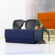 Icon Minimalist Fashionable Gradient Lenses Gold Logo Decoration Travel Sunglasses 7201