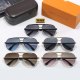 Gerase Light Luxury Pattern Frame Gradient Color Lenses Fashion Sunglasses 3826