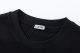 2024 Spring And Summer New Unisex Fashion With Colorful Large Logo Embroidery Cotton T-shirt Black T2084#202460