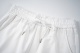 2024 Summer New Men's Adult Fashion Prints Cotton Sweat Shorts White 725#202468