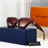 Cyclone Metal Texture Diamond Frame Light-luxury Trendy Versatile Sunglasses 0568