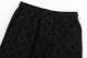 2024 Summer New Men's Adult Fashion Full Print Logo Cotton Sweat Shorts Black T04#202478