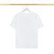 2024 Summer New Unisex Fashion Three-dimensional LOGO Cotton T-shirt White T2054#202458