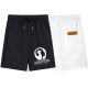 2024 Summer New Men's Adult Fashion Prints Cotton Sweat Shorts Black 725#202468