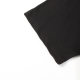 2024 Spring New Unisex Simple Embroidery Cotton Loose Round Neck Short Sleeve T-shirt Black K526#202480