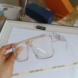 Evidence Gold Decoration Minimalist Style Gradient Color Lenses Fashionable Versatile Sunglasses 31063