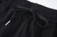 2024 Summer New Men's Adult Fashion Prints Cotton Sweat Shorts Black 722#202468