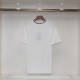 2024 Summer New Simple Foam LOGO Round Neck Short Sleeve T-Shirt White R268#202456
