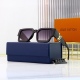 Icon Minimalist Fashionable Gradient Lenses Gold Logo Decoration Travel Sunglasses 7201