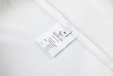 2024 Summer New Unisex Fashion Three-dimensional LOGO Cotton T-shirt White T2054#202458