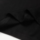 2024 Summer New Fashion Graffiti Double Yarn Cotton Short Sleeve T-Shirt Black 2532#202458