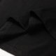 Summer New Simple Printed Double Yarn Cotton Short Sleeve T-Shirt Black 2531#202458