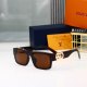 Link Retro Luxury Gradient Lens Fashion Versatile Sunglasses 32047