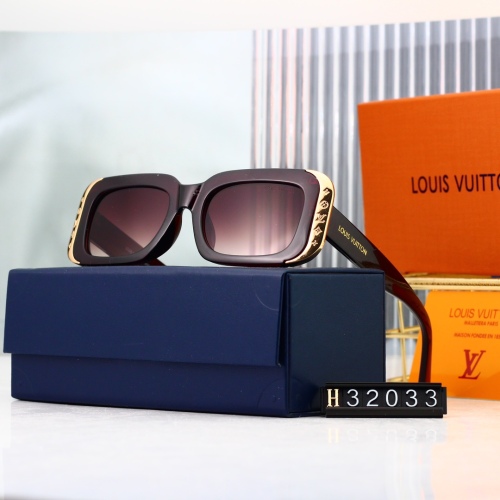 Moon Unique Gold Border Decoration Gradient Lenses Trendy Versatile Sunglasses 32033
