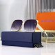 Empreinte Minimalist Pattern Decoration Light-luxury Fashionable Versatile Sunglasses 7231
