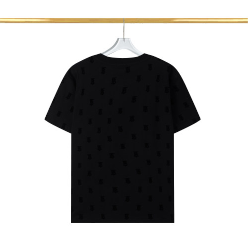 2024 Summer New Unisex Fashion High Grade Jacquard Cotton T-Shirt Black T2067#202360