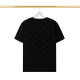 2024 Summer New Unisex Fashion High Grade Jacquard Cotton T-Shirt Black T2067#202360