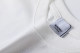 2024 Summer New Unisex Fashion High Grade Jacquard Cotton T-Shirt White T2067#202360