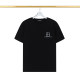 2024 Summer New Simple Versatile Letter Logo Embroidery Cotton T-shirt T2066#202458