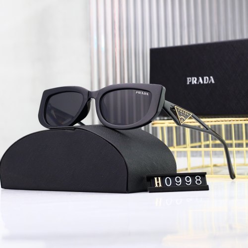 Simple Light-luxury Gradient Lenses Fashionable Versatile Sunglasses 0998