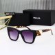 Simple Light-luxury Gradient Color Enlarge Lenses Trendy Versatile Sunglasses 0533