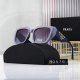 Simplicity Light-luxury Enlarged Gradient Color Lenses Fashionable Versatile Sunglasses 0576