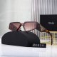 Light-luxury Fashionable Diamond Gradient Lenses Travel Versatile Sunglasses 0826