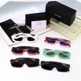 Retro Style Gradient Color Lenses Fashionable Versatile Sunglasses 32062