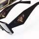Minimalist Stylish Gradient Lenses Fashionable Versatile Sunglasses 7226